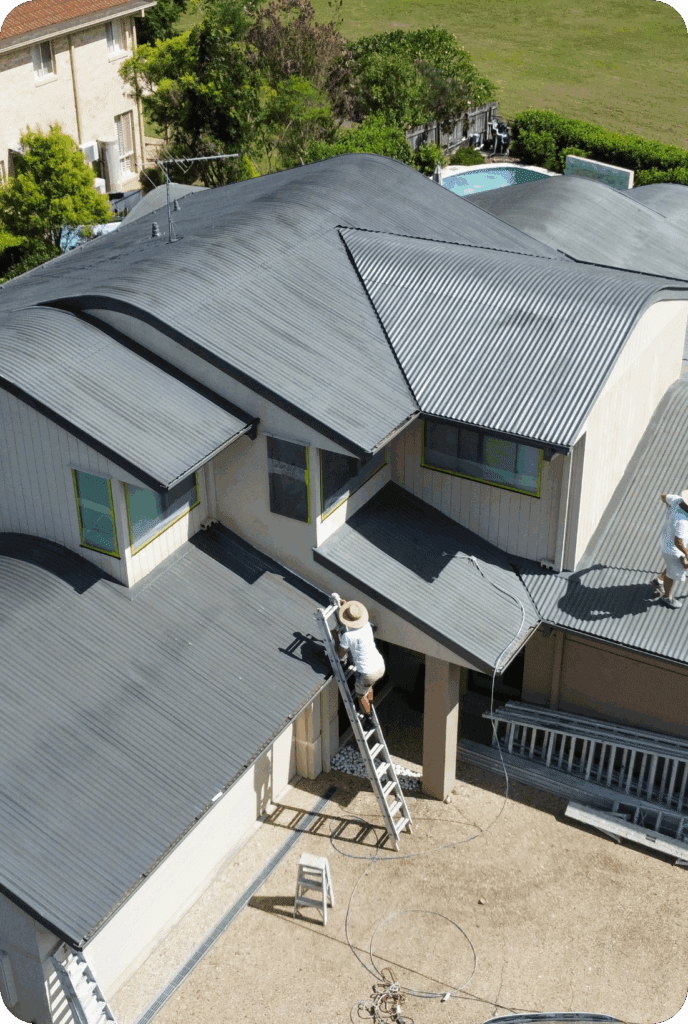 Metal Roof Painting North Brisbane